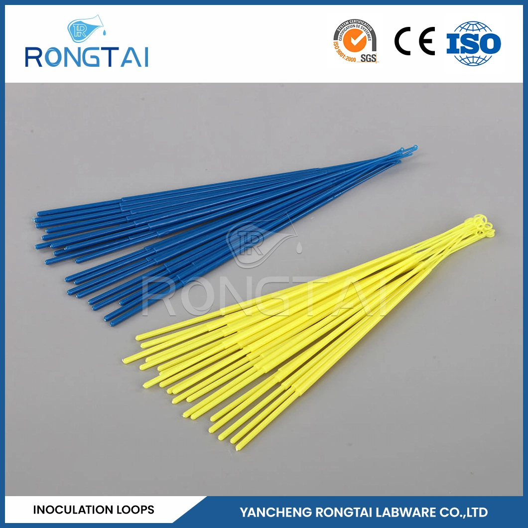 Rongtai Lab Equipment Factory as Plastic Inoculating Loop Inoculation Loop China 1UL 10UL 10UL+1UL Inoculating Needle in Microbiology