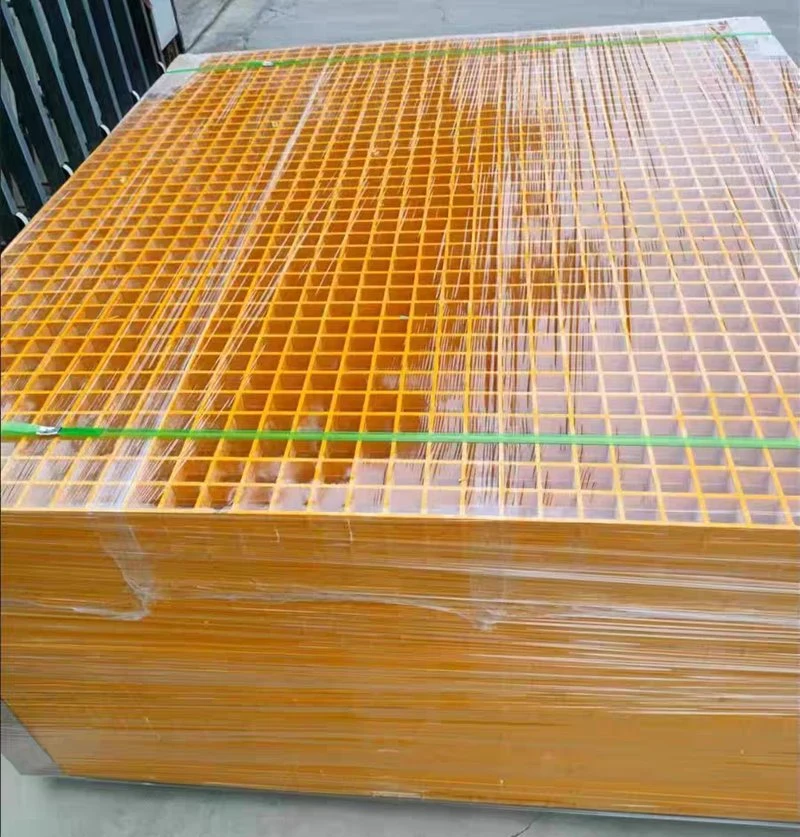 Non-Conductive Durable FRP Molded Grating Fiber Glass Animal Floor Grating