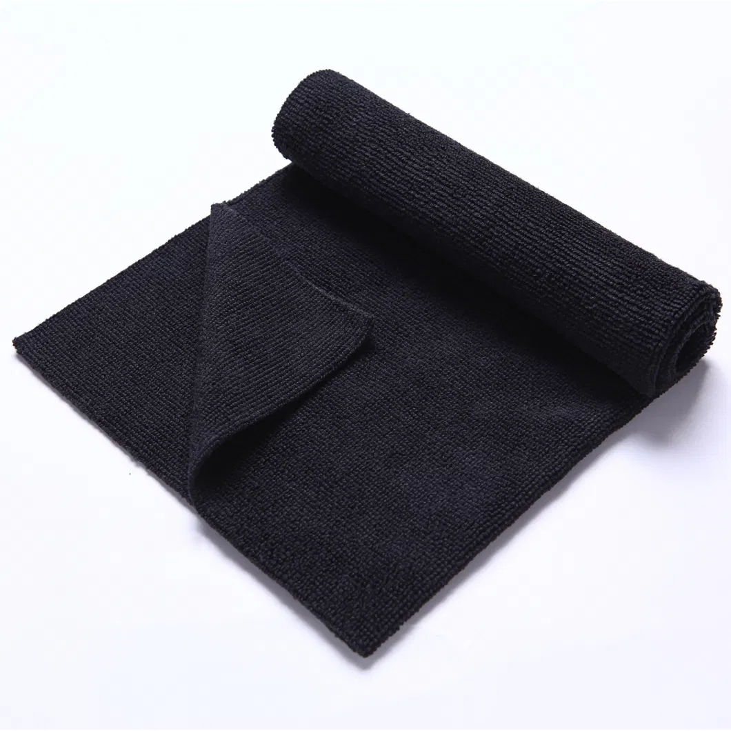 Warp Knitting Microfiber Towels for Car Cleaning and Auto Deailing Industries, 100% Microfiber Material with Different Colors and Weight (GSM)