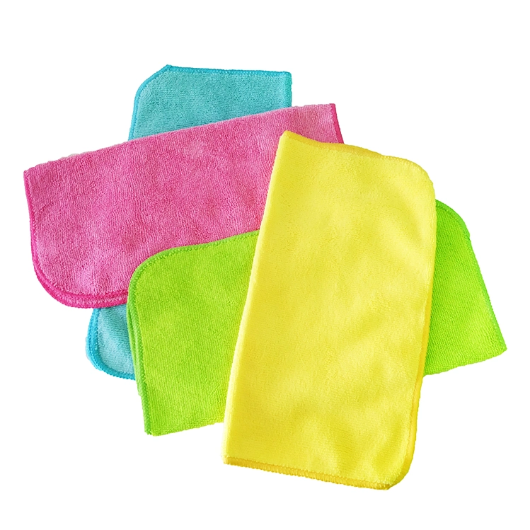 Wholesale Terry Housework Dish Cloth Car Cleaning Cloth Absorbent Dish Rag Microfiber Kitchen Towel