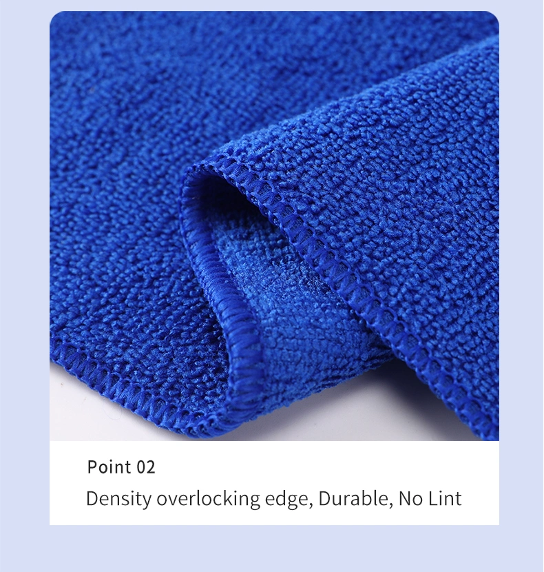 Microfiber Warp Knitting Glass Polishing Glass Kitchen and Drying Wash Towels for Car Wholesale