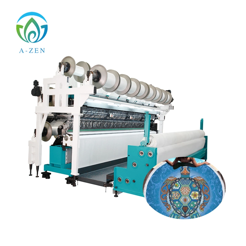 High Speed Terry Warp Knitting Machine for Microfiber Cleaning Terry Towel