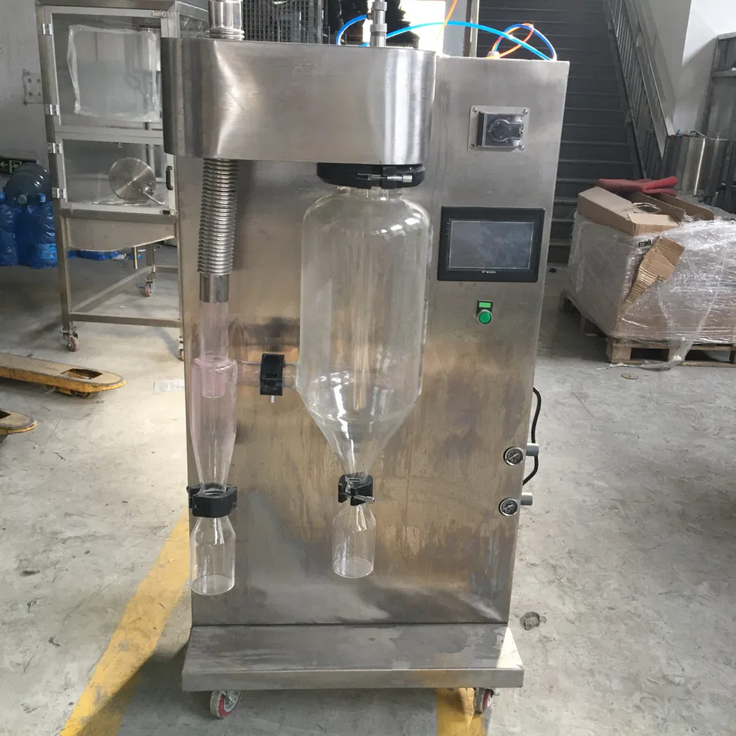 Laboratory Mini Herbal Extract Powder Spray Dryer for Ceramic, Instant Tea, Protein Isolate Plant, Pea Protein Slurry