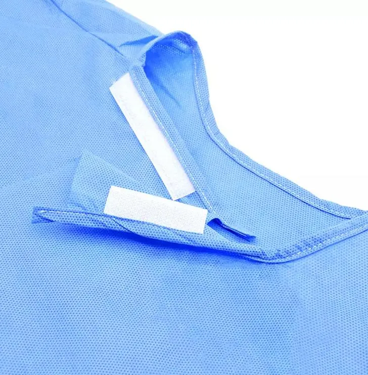 Medical Instrument PP Medical Isolation Gown Level 3 Disposable Protective Isolate Gown Clothing Non-Woven for Hospital in Stocks FDA/CE