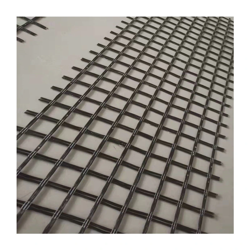 Basalt Fiber Geogrid Mesh for Road Construction