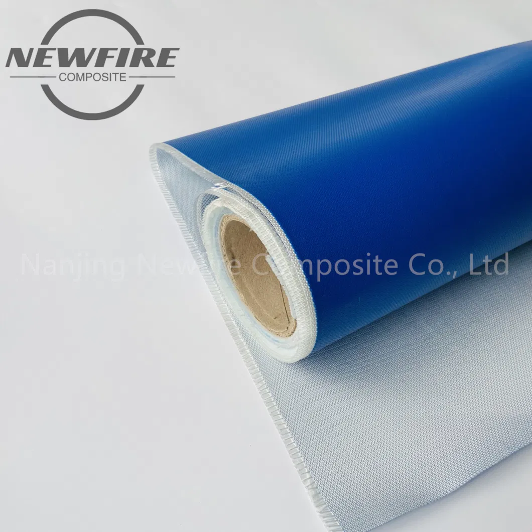 0.6mm Single Sided Medium Alkali Fireproof Cloth Fiberglass Cloth Silicone Coated Fabric Fiberglass Cloth High Quality Silicone Fiberglass Products