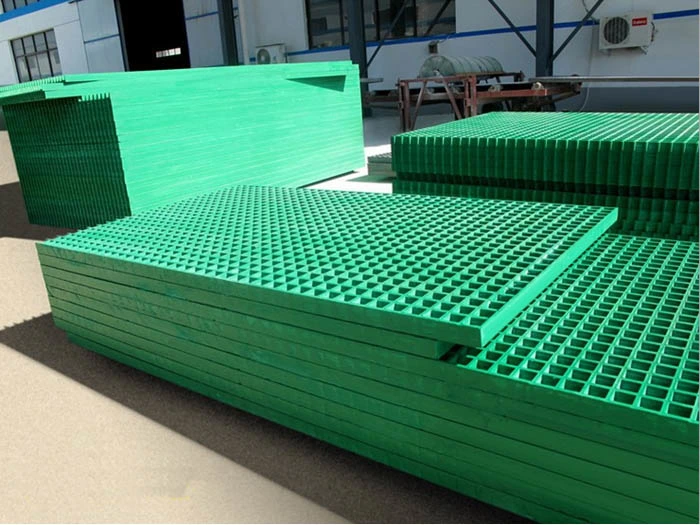 Hot Sale 50*50mm Fiberglass FRP GRP Trench Cover Walking Grating