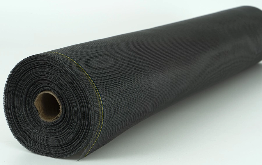 18 X 16 Mesh 110g/Sqm Fireproof Charcoal Black Grey Color Fiberglass Wire Mesh Screen, Mosquito Net