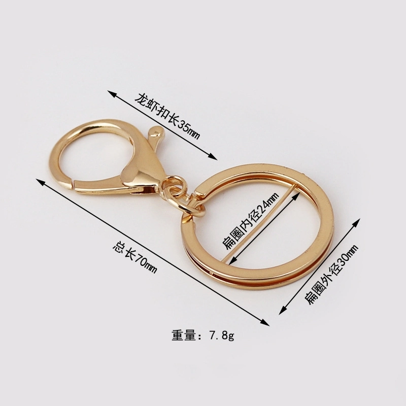 High-Grade Luggage Hardware Hanging Galvanized Alloy Dog Buckle Chain Head Hook