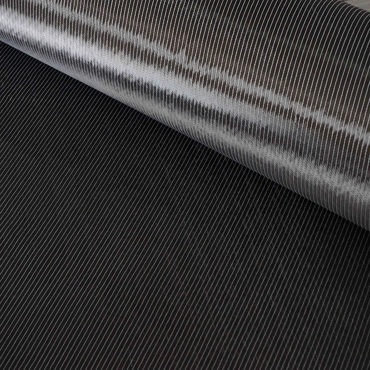 High Strength T700 12K Carbon Fiber Fabric Multiaxial +/-45 Degree 400GSM