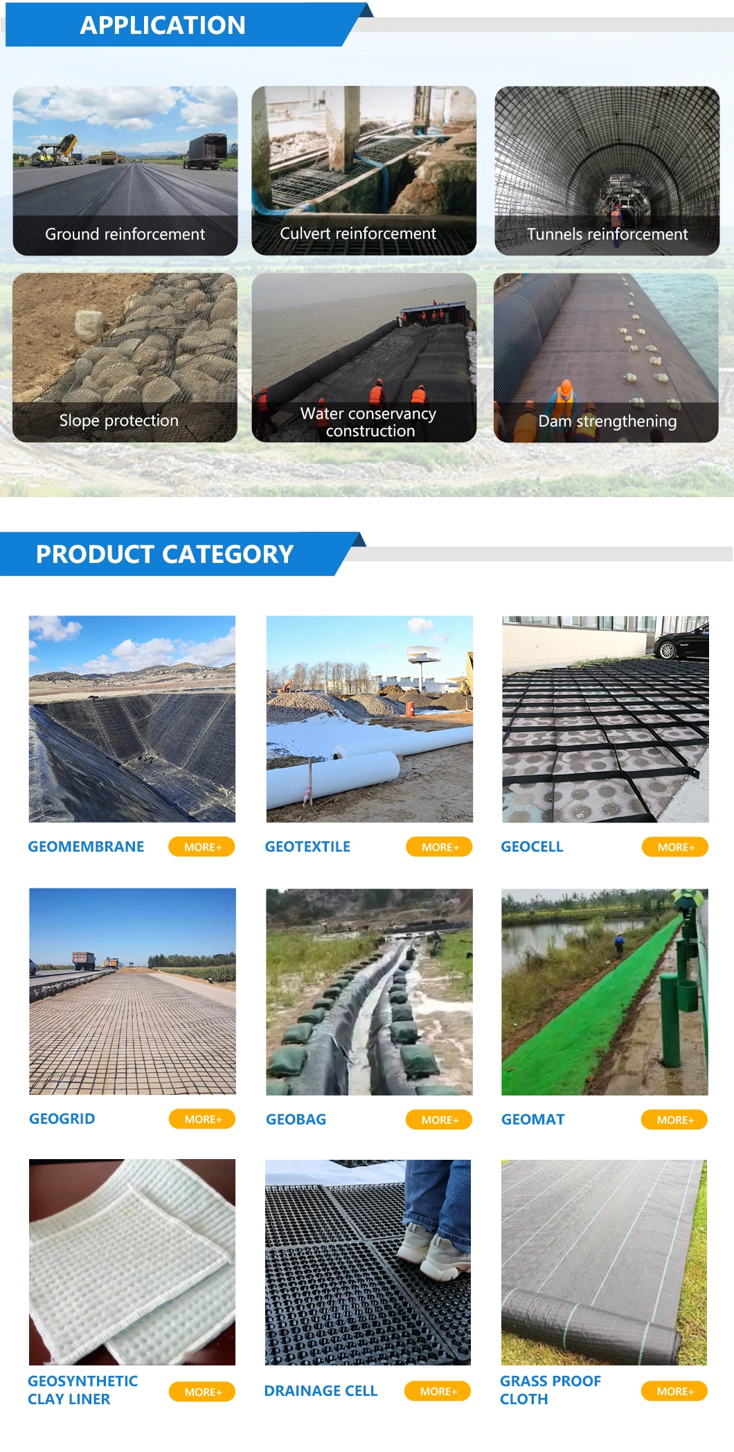 Other Earthwork Products Biaxial Glass Fiber Fiberglass 30kn/M Geogrid for Road Bed Railway Industrial