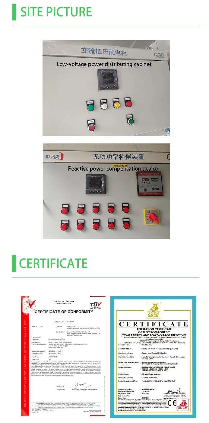 Amc96-E4kc Smart Intelligent Power Collection and Monitoring Device with LED Display