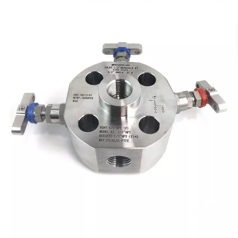 Nai-Lok Single Block and Bleed Valve Isolate Needle Valve Monoflange