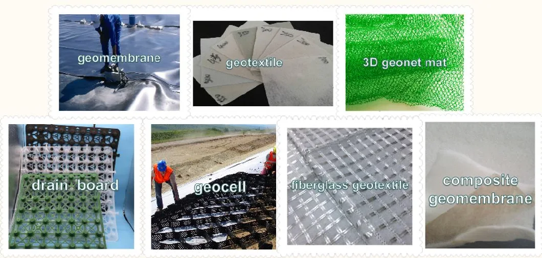 Fiberglass Warp-Knitting Geotextile Geocomposite for Aspahlt Cracking Reducing