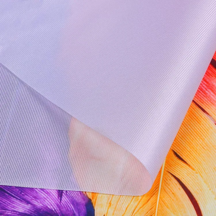 Frontlit Backlit Soft/Heavy Knit Polyester Warp Knitted Knitting Dye Sublimation Fabric for Display/Flag/Light Box /Exhibition/Banner/Tent