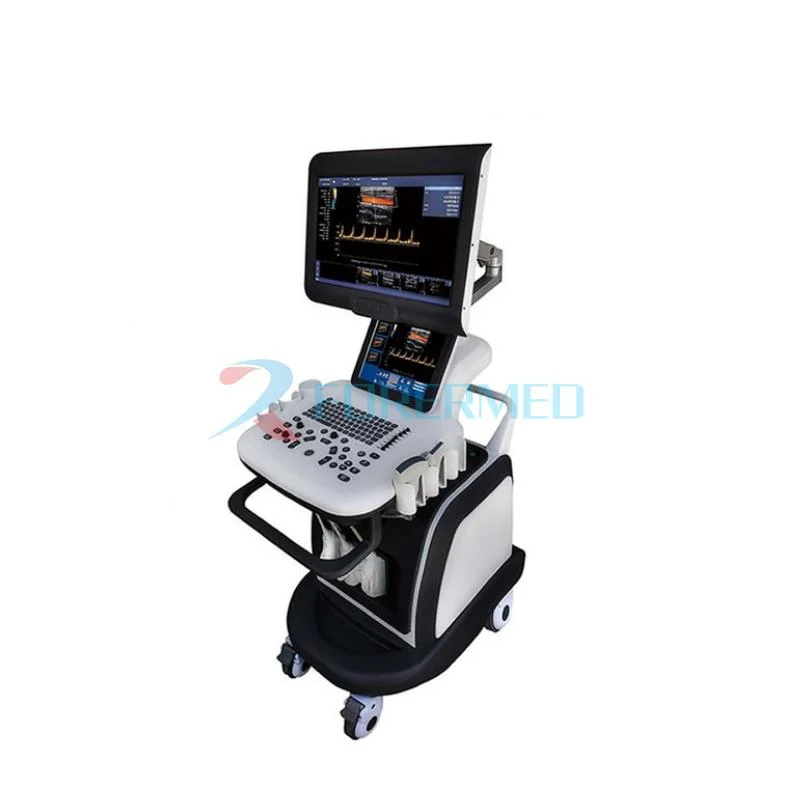 High-End Trolley Ultrasound 4D Dopper Ultrasound Scanner Machine for Abdomen Obstetrics