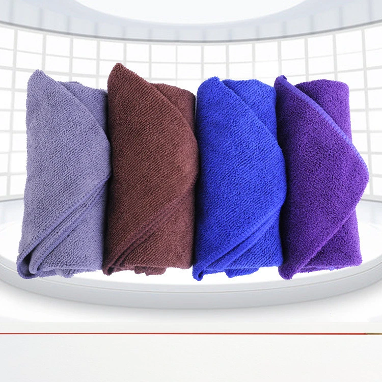 Good Quality Microfiber Towels with Ordinary Warp Knitted and Standard 80% Polyester, 20% Polyamide Raw Microfiber Yarn