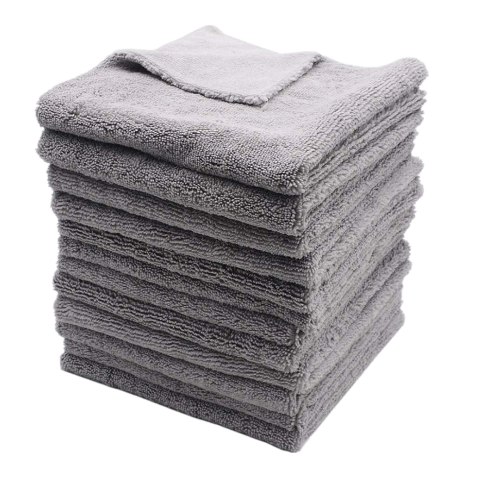 Warp-Knitted One Long Pile Loop and One Short Hair Terry Cleaning Cloth Detailing Car Wash Cleaning Drying Microfibra Panos Microfibre for Car Ceramic Painting