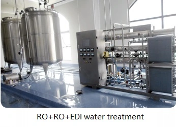 Hospital RO and EDI Ultrapure Water Treatment System 500L/H-10000L/H