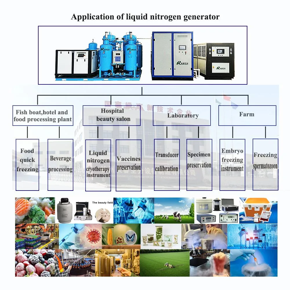 Chenrui Professional Liquid Nitrogen Generator Manufacturer Hot Sale Liquid Nitrogen Discharge Device