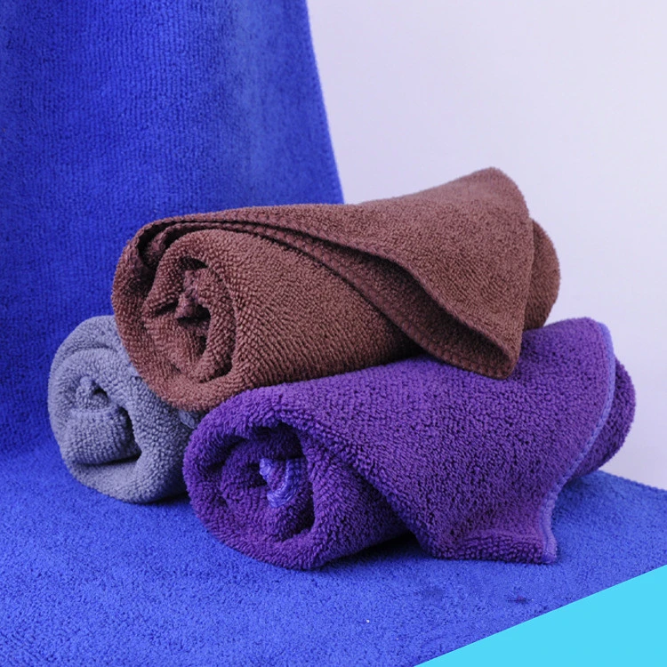 Good Quality Microfiber Towels with Ordinary Warp Knitted and Standard 80% Polyester, 20% Polyamide Raw Microfiber Yarn