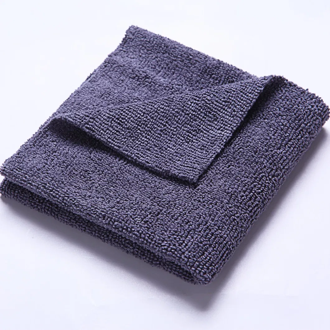 Ultrasonic Trimming Microfiber Wapr Knitted Towels, Edgeless Microfiber Warp Towels