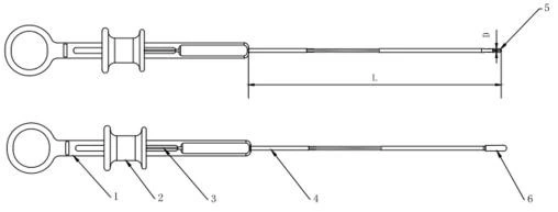 Flexible Operation Non-Stuck Handle Disposable Medical Endoscopic Biopsy Forceps Replaceable Custom Handle Supports OEM