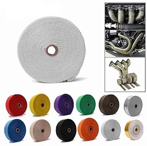 Heat Wrap Resistant Fireproof Insulating Cloth for Motorcycle Car with 4 Stainless Steel Ties