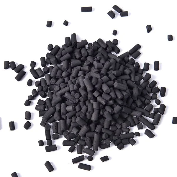 Anthracite Coal Based 4mm Clylindrical Column Extruded Pelletized Activated Carbon for Gas Treatment