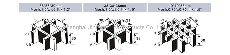 FRP Grid Car Wash Shop Drainage Channel Fiberglass Grille