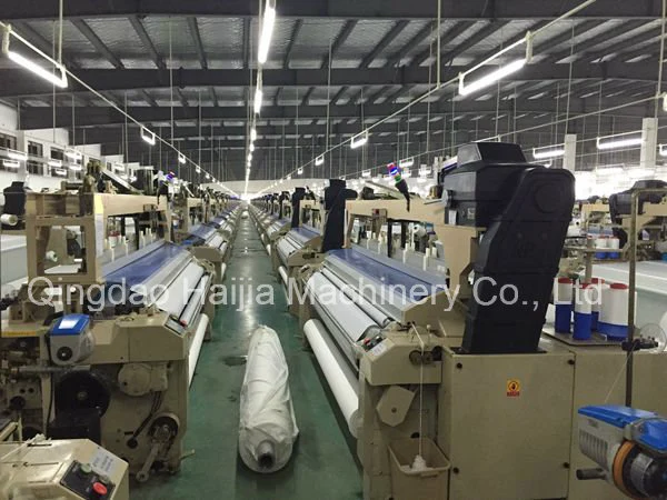 Double Electronic Weft Feeder Polyester Weaving Water Jet Loom