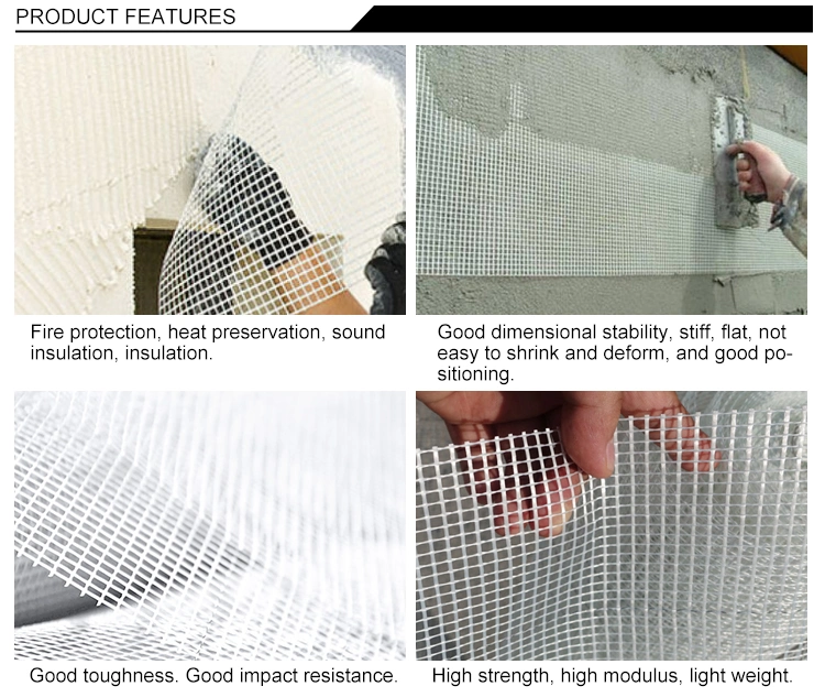 E Glass New Material Fiberglass Mesh for Concrete Reinforcement