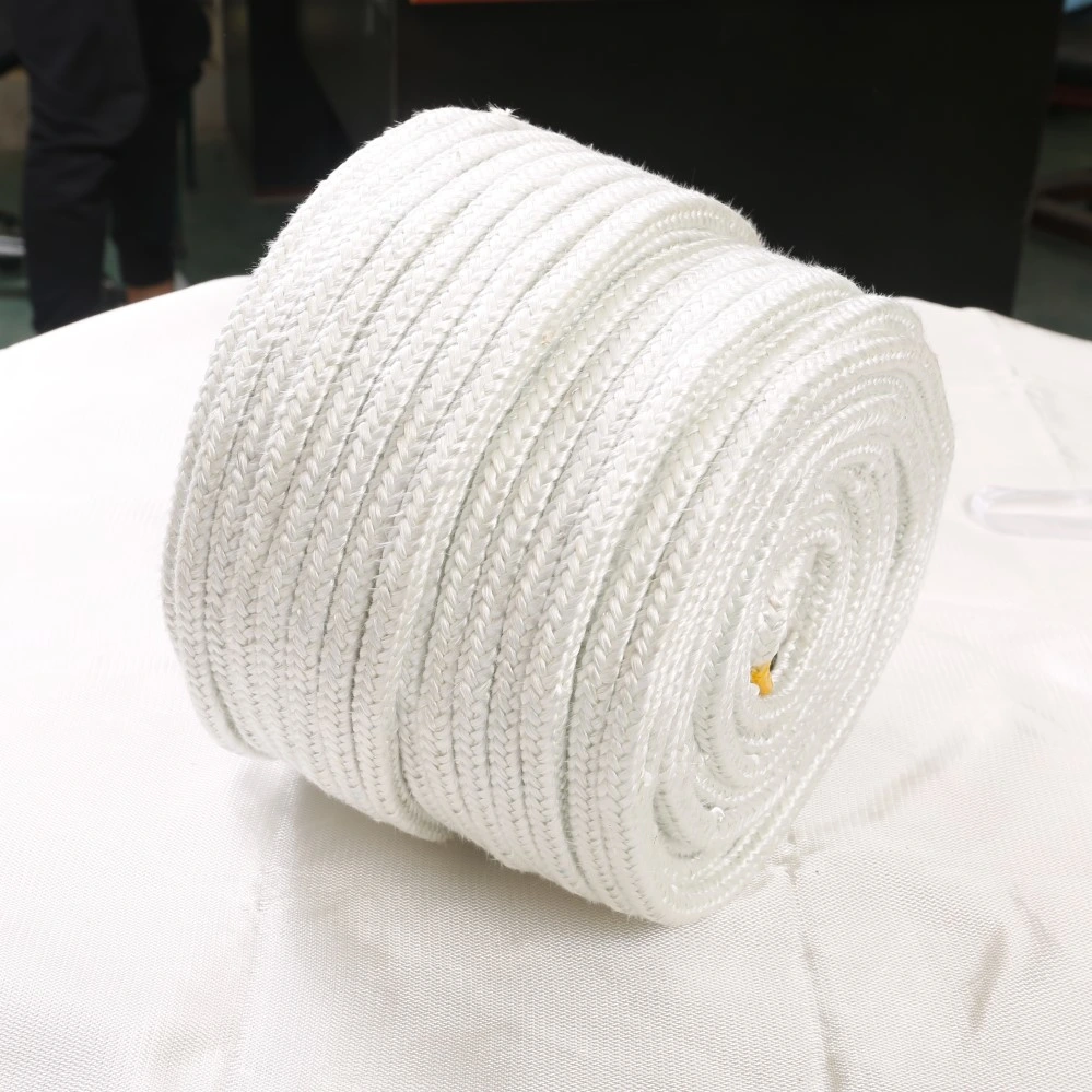 Factory Supply High Temperature Fiberglass Rope Seal Gland Packing Fiberglass Products