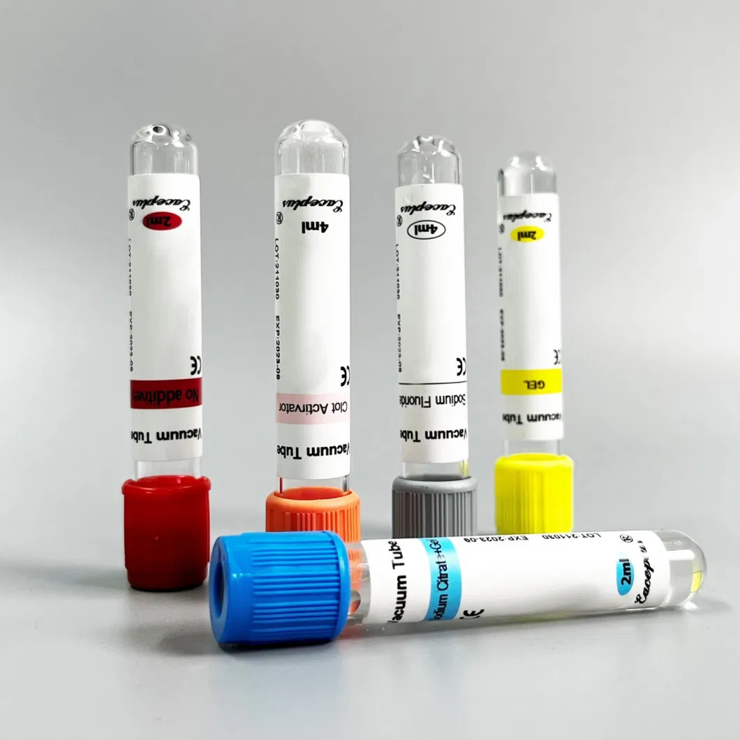 Siny Made in China Disposable Vacuum Blood Collection Tube with Gel