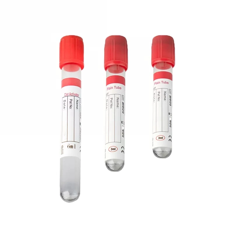 Medical Gel and Clot Activator Tube with Yellow Cap Sst Tube