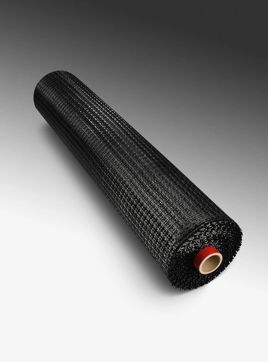 Wholesale High Quality Fiberglass Basalt Fiber Mesh Geogrid Paving Reinforcement Geogrid