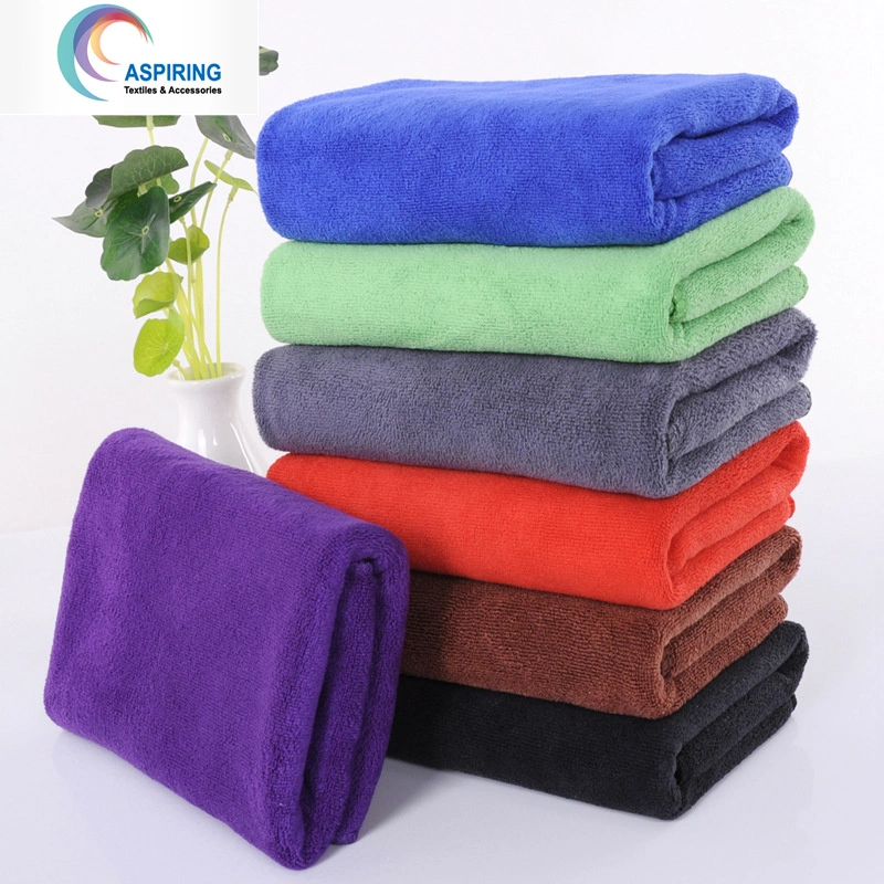 80% Polyester 20% Polyamide Microfibre Car Wash Towel Cleaning Microfiber Towel