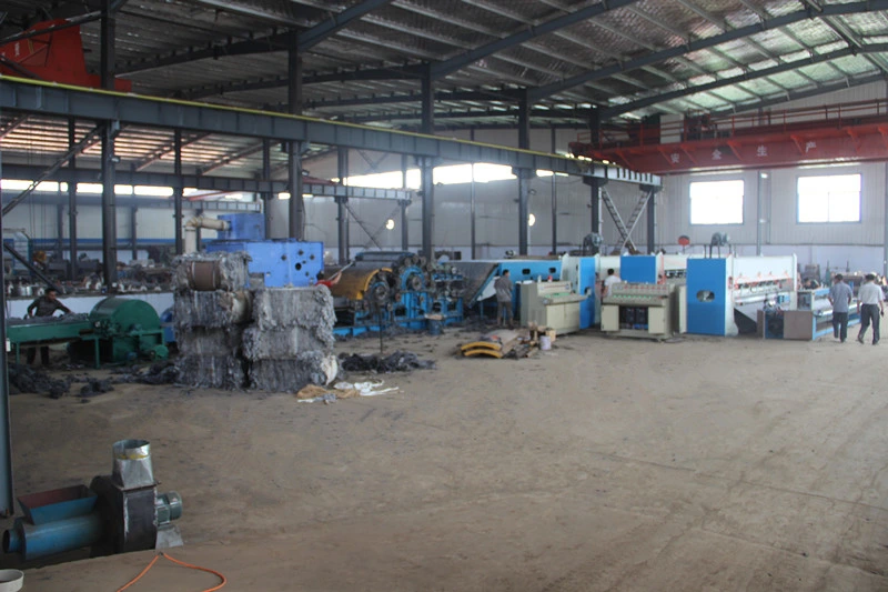 Geotextile Blanket Making Machine Nonwoven Fabric Production Line Nonwoven Carding Machine