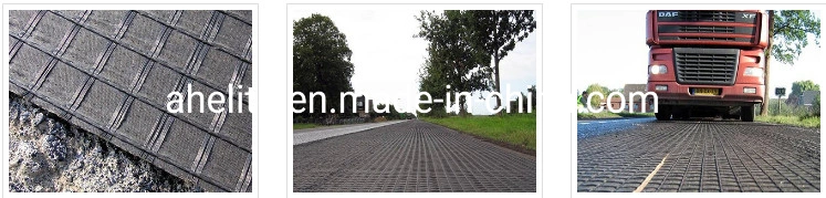 Glassfiber Fiberglass Geogrid for Reinforces Old Asphalt Concrete Road Surface