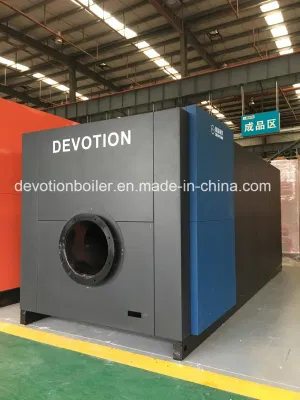 Gas, Oil, Dual Fuel Hot Water Boiler with European Burner