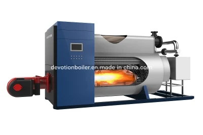 Gas, Oil, Dual Fuel Hot Water Boiler with European Burner