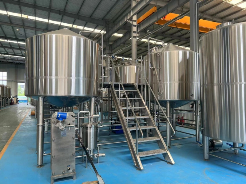 5000 Liter Large Micro Beer Brewery, Beer Manufacturing Plant for Sale Brewing Beer Stainless Steel 304