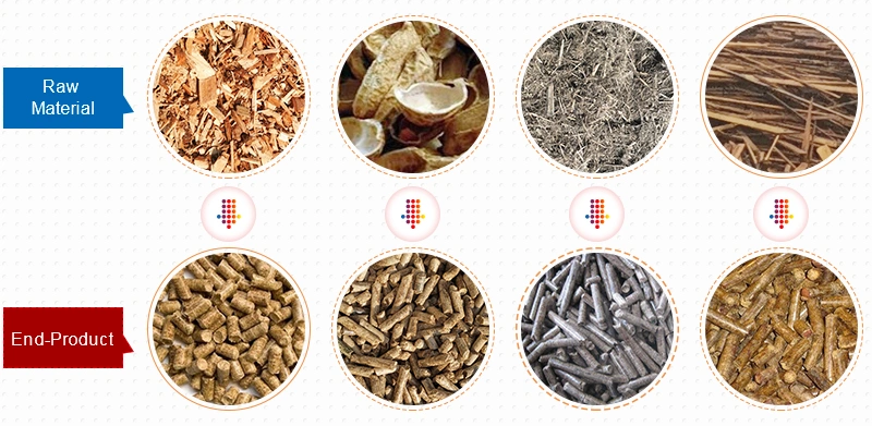 Biomass Paddy Straw, Sawdust Shavings Wood Biofuel Machine, Complete Straw Pellet Making Plant