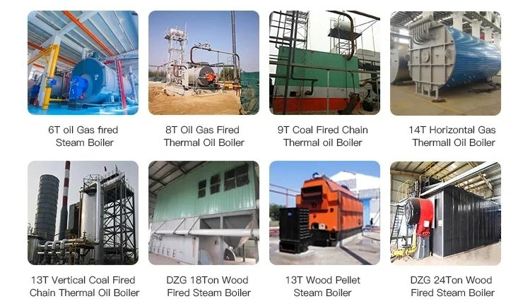 High Temperature Gas Fired Heavy Oil Fired Thermal Oil Boiler for Floor Processing Factory