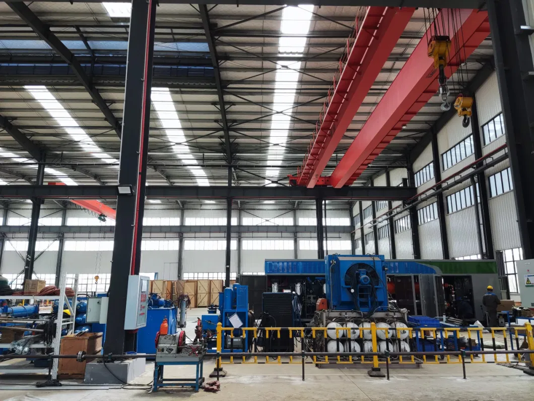 Factory Make Skid Mounted Natural Gas Compressor Treatment with Gas Liquid Mixing Transport for Sea