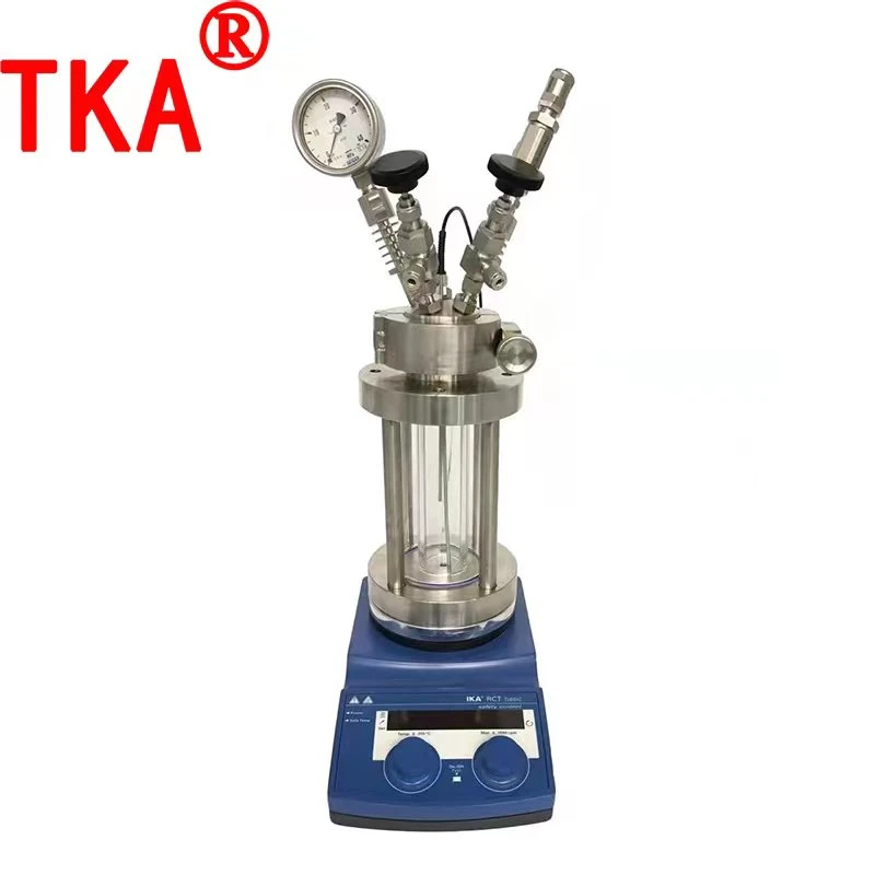 Tka Lab High Pressure Glass Reactor Vessel 5L 50L 100L 200L