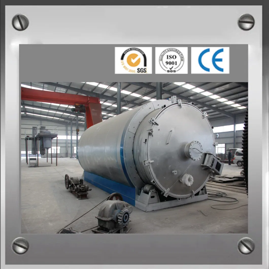 Used Tires/Used Plastics/Waste Rubber/Solid Waste Pyrolysis Plant/Disposal Plant/Recycling Plant/Waste Treatment Equipment to Oil with EU Standard