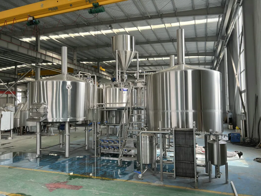 5000L Beer Brewing Equipment Turnkey Project