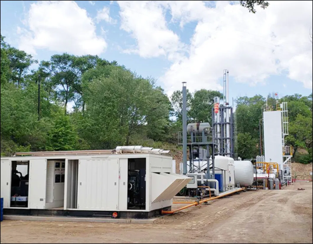 Modular Gas Processing Plant with Acid Gas Removal and Dehydration Unit