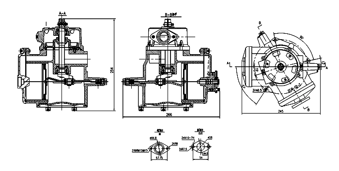 Ecotec High Rate Flow Meter Oil Meter for Gas Station